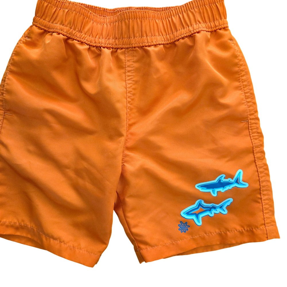 UV Skinz Toddler‎ Swim Trunks Shark Print UPF 3T
